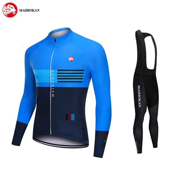 long sleeve cycling jersey maihokan winter set racing bike suit mtb men bicycle clothing ropa ciclismo sets, Black;blue
long sleeve cycling jersey maihokan winter set racing bike suit mtb men bicycle clothing ropa ciclismo sets, Black;blue