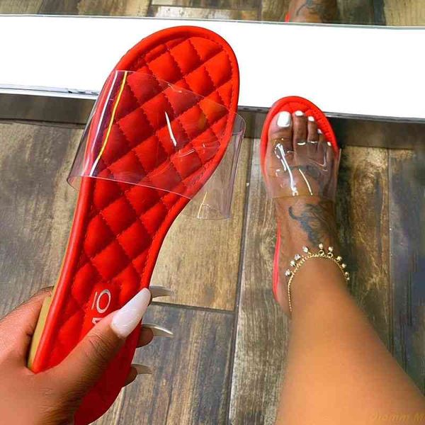2021 fashion women slippers transparent upper solid plaid sewing insole outdoor beach slides fashion modern shoes ladies 823, Black 
2021 fashion women slippers transparent upper solid plaid sewing insole outdoor beach slides fashion modern shoes ladies 823, Black