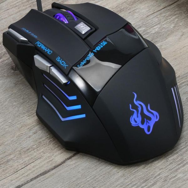 wired gaming mouse 7 buttons 5500 dpi led usb computer optical game mice for pc lapgame and office
wired gaming mouse 7 buttons 5500 dpi led usb computer optical game mice for pc lapgame and office