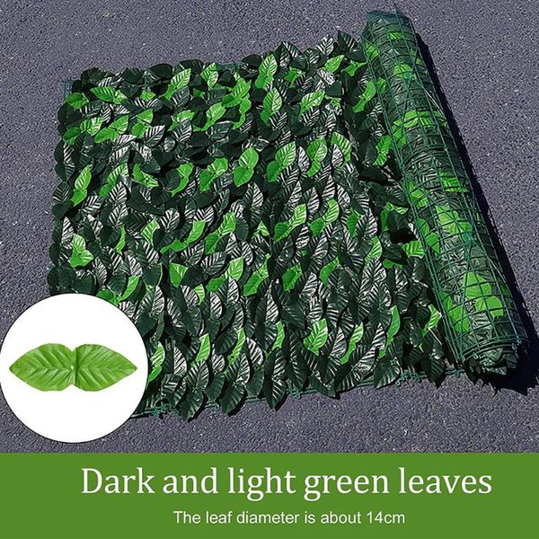 decorative flowers & wreaths artificial hedges fence simulation balcony privacy leaves screening rolls decor 50x300cm gardens balconies outd 
decorative flowers & wreaths artificial hedges fence simulation balcony privacy leaves screening rolls decor 50x300cm gardens balconies outd