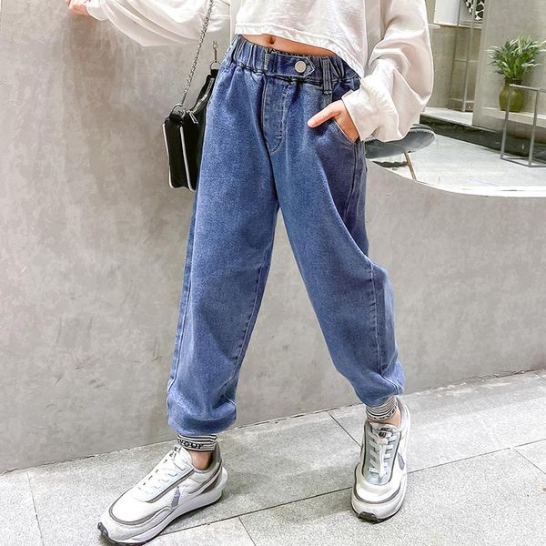hip hop girls pants high waist jeans casual harem denim blue spring autumn kids trousers fashion children's clothes
hip hop girls pants high waist jeans casual harem denim blue spring autumn kids trousers fashion children's clothes