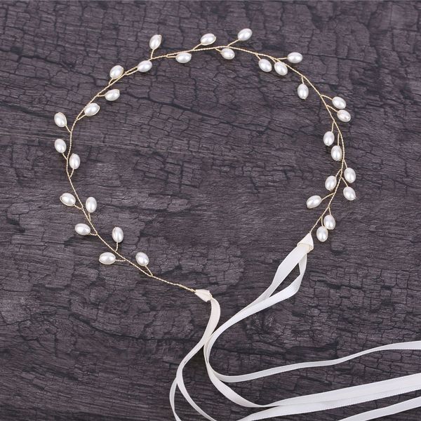2021 romantic pearls bridal headpieces crowns beaded ribbon headband women hairbands tiara party wedding brides accessories ladies jewelry g, Silver
2021 romantic pearls bridal headpieces crowns beaded ribbon headband women hairbands tiara party wedding brides accessories ladies jewelry g, Silver
