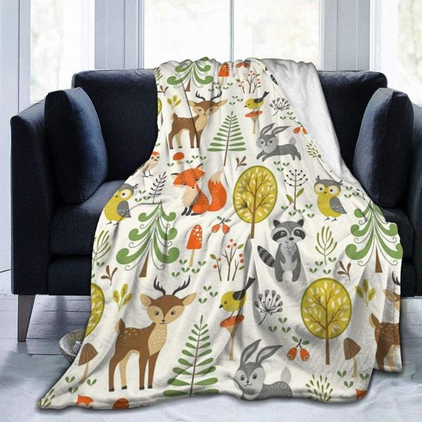 blankets woodland animal fleece blanket throw super soft cozy bed warm for living room/bedroom all season
blankets woodland animal fleece blanket throw super soft cozy bed warm for living room/bedroom all season