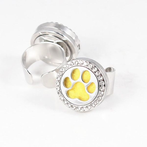 wedding rings cat dog diffuser locket ring with crystals for women vintage fashion essential oil 10pcs pads, Slivery;golden
wedding rings cat dog diffuser locket ring with crystals for women vintage fashion essential oil 10pcs pads, Slivery;golden
