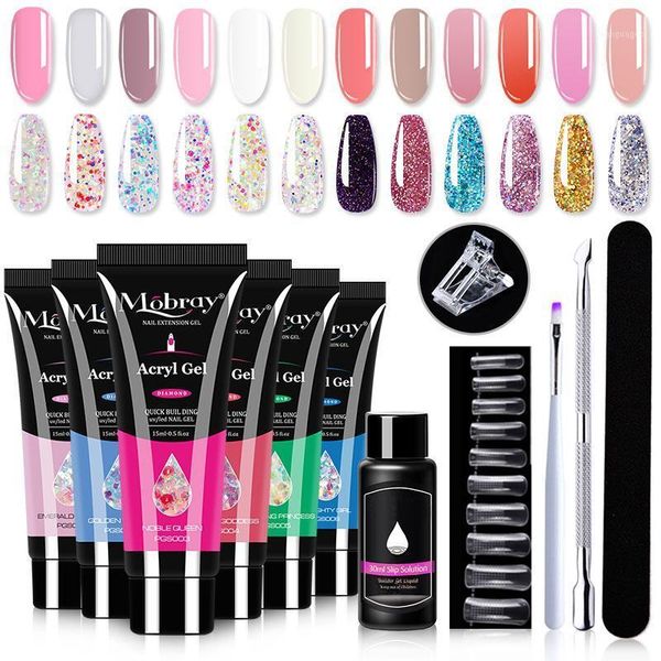 poly nail gel kit manicure set 15ml builder tip form quicking building extension art tools kits1
poly nail gel kit manicure set 15ml builder tip form quicking building extension art tools kits1