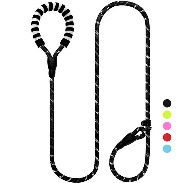 pet leash collar 2 in 1 reflective padded handle dog slip training rope for small medium large adjustable collars & leashes
pet leash collar 2 in 1 reflective padded handle dog slip training rope for small medium large adjustable collars & leashes