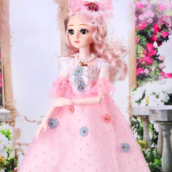 60cm Bjd Doll Fashion Girl 20 Movable Joints Romantic Princess Realistic Baby Dolls For Girls Toys For Children Birthday Gifts
60cm Bjd Doll Fashion Girl 20 Movable Joints Romantic Princess Realistic Baby Dolls For Girls Toys For Children Birthday Gifts