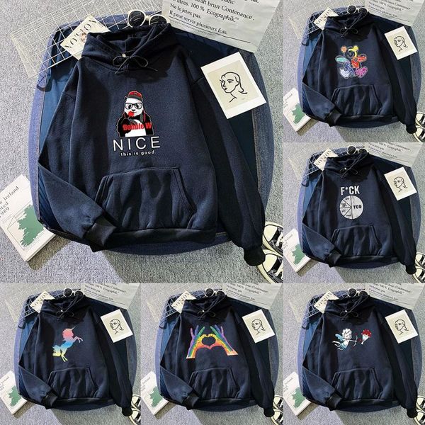 men's hoodies & sweatshirts pullovers loose long sleeves sweatshirt winter warm streetwear hoodie trend students couples, Black
men's hoodies & sweatshirts pullovers loose long sleeves sweatshirt winter warm streetwear hoodie trend students couples, Black
