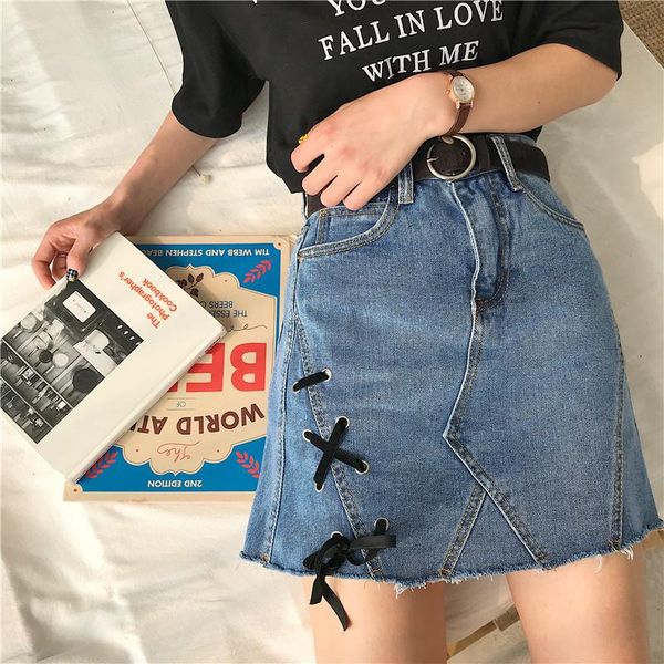 skirts spring summer women mini denim skirt high waist a-line tight short side bandage bow fashion all match streetwear, Black
skirts spring summer women mini denim skirt high waist a-line tight short side bandage bow fashion all match streetwear, Black