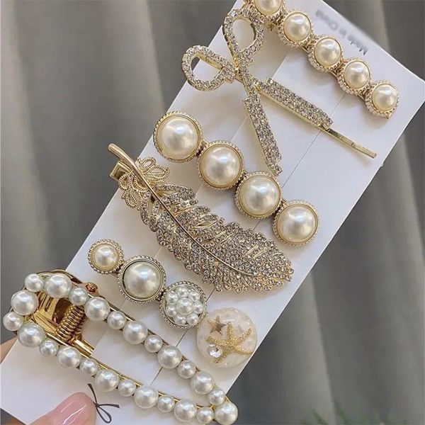 hair accessories korea style fashion pearl clip for women romantic female jewelry hairpin 2021 stick barrettes wholesale
hair accessories korea style fashion pearl clip for women romantic female jewelry hairpin 2021 stick barrettes wholesale