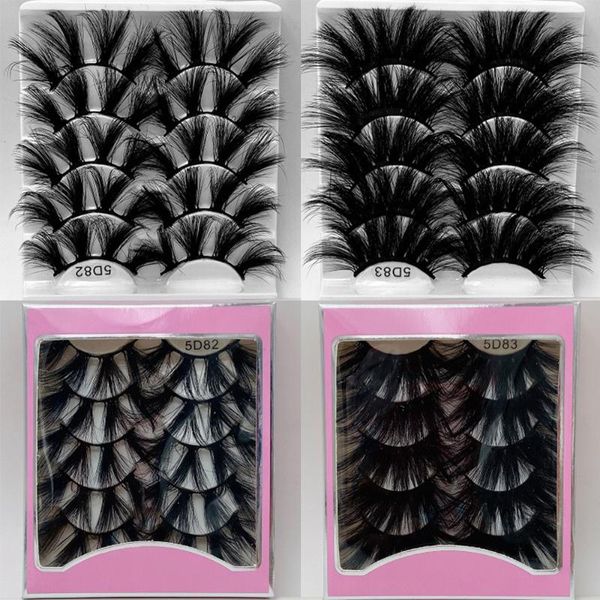false eyelashes 5 pair/pack 3d faux mink natural thick long lashes makeup extension volume 25mm
false eyelashes 5 pair/pack 3d faux mink natural thick long lashes makeup extension volume 25mm