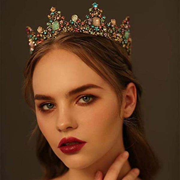 hair clips & barrettes 2021 headdress baroque colorful crystals alloy crown european and american wedding ornament bridal retro, Golden;silver
hair clips & barrettes 2021 headdress baroque colorful crystals alloy crown european and american wedding ornament bridal retro, Golden;silver