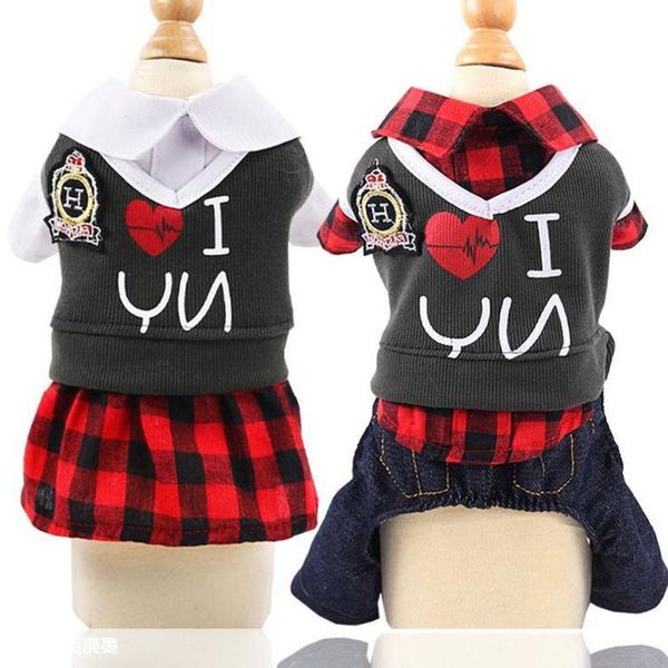 the dog clothes lovers' spring summer autumn dog cat teddy bear pet academy style sub clothing
the dog clothes lovers' spring summer autumn dog cat teddy bear pet academy style sub clothing