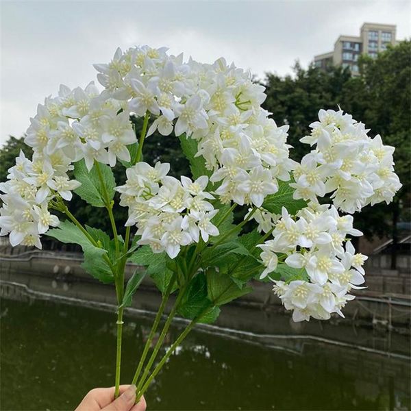 one fake long stem snowball flower (3 heads/piece) 24.41" simulation hydrangea for wedding home decorative artificial flowers & wreaths
one fake long stem snowball flower (3 heads/piece) 24.41" simulation hydrangea for wedding home decorative artificial flowers & wreaths