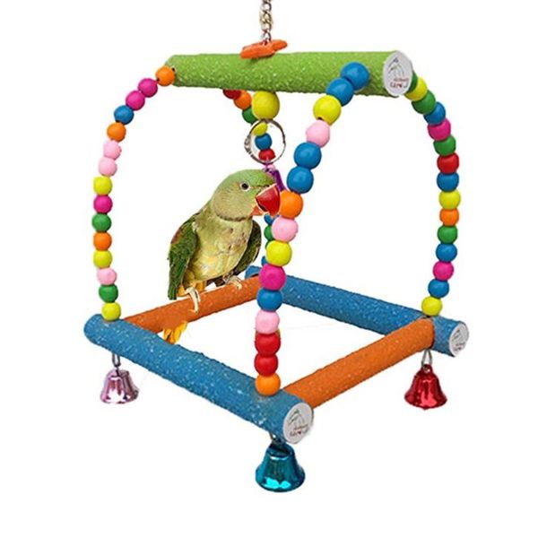 1pc parrot swing playthings stand ladder supplies hanging (small size random color) other bird
1pc parrot swing playthings stand ladder supplies hanging (small size random color) other bird