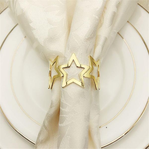 napkin rings metal gold five-star dining ring tabledecoration for western , wine party, family gathering, wedding banquet
napkin rings metal gold five-star dining ring tabledecoration for western , wine party, family gathering, wedding banquet
