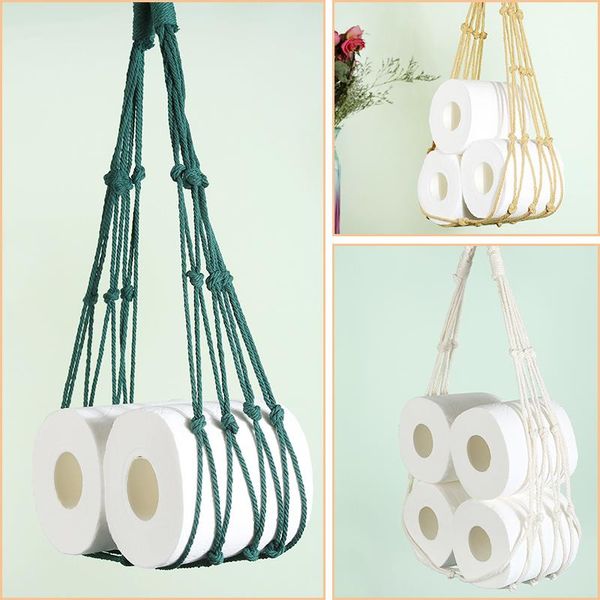 toilet paper holders 1pc cotton rope rack hanging holder handmade magazine/book/spaper storage decor home el bathroom bohemian
toilet paper holders 1pc cotton rope rack hanging holder handmade magazine/book/spaper storage decor home el bathroom bohemian