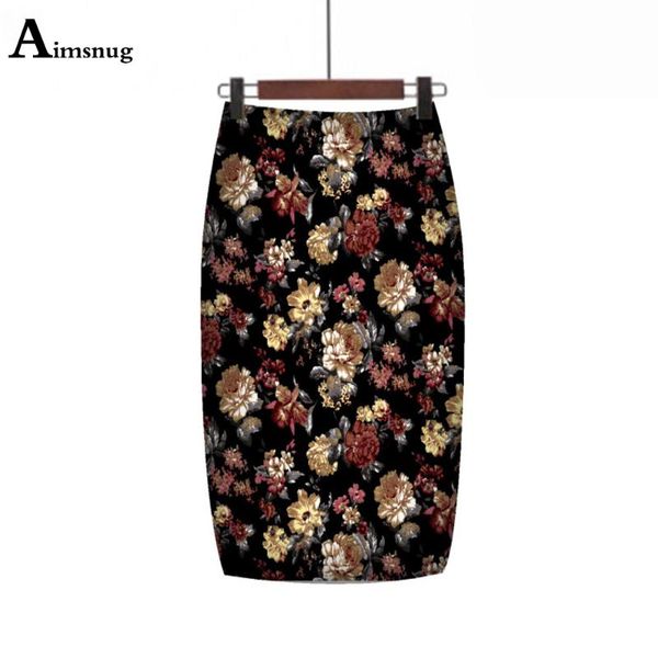 skirts aimsnug women summer print flowers pencil skirt casual knee-length 2021 ladies plus size faldas mujer moda jupe femme, Black
skirts aimsnug women summer print flowers pencil skirt casual knee-length 2021 ladies plus size faldas mujer moda jupe femme, Black