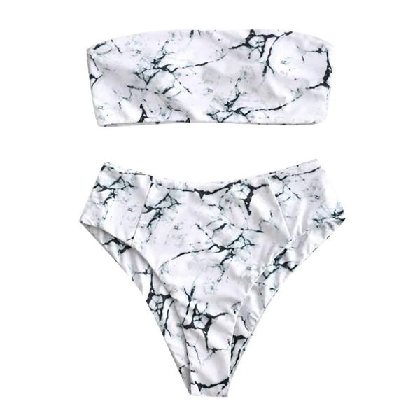 women's swimwear bikinis set two piece swimsuit patchwork bikini bandage split beachwear bathing plus size, White;black
women's swimwear bikinis set two piece swimsuit patchwork bikini bandage split beachwear bathing plus size, White;black