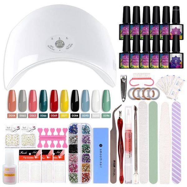 manicure set 36w uv lamp gel nail polish kit 10colors coat base art tools tips nails accessories1
manicure set 36w uv lamp gel nail polish kit 10colors coat base art tools tips nails accessories1