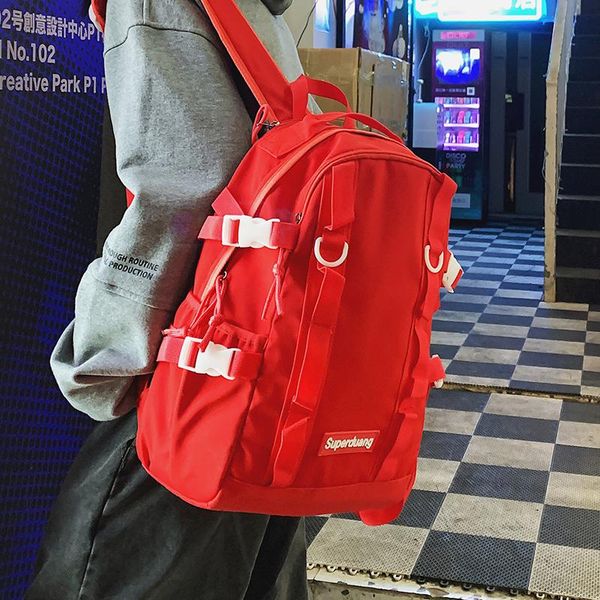 fashionable solid color waterproof nylon men's backpack women's lapmale and female travel hiking large capacity
fashionable solid color waterproof nylon men's backpack women's lapmale and female travel hiking large capacity