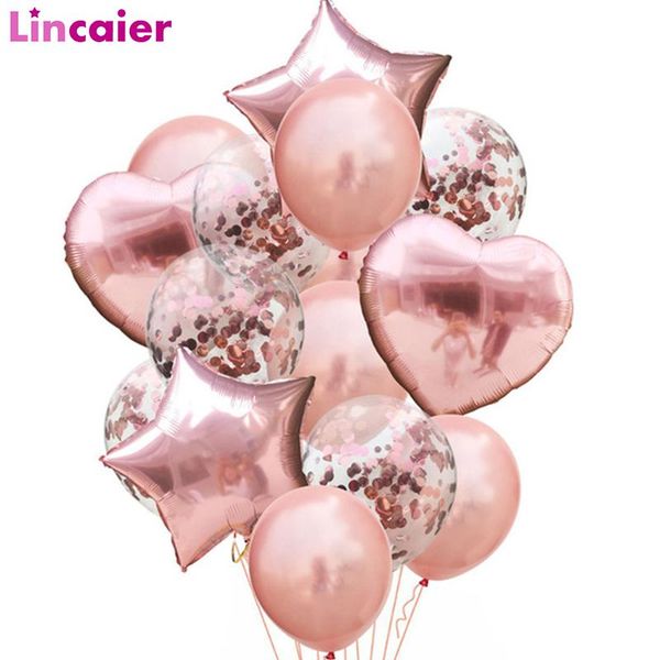 party decoration 14pcs rose gold confetti latex balloons set star heart shape foil ballon birthday decorations kids babyshower 1st
party decoration 14pcs rose gold confetti latex balloons set star heart shape foil ballon birthday decorations kids babyshower 1st