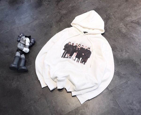 design clothing ins fashion people digital printing men's women's autumn and winter loose medium length sweater, Black
design clothing ins fashion people digital printing men's women's autumn and winter loose medium length sweater, Black