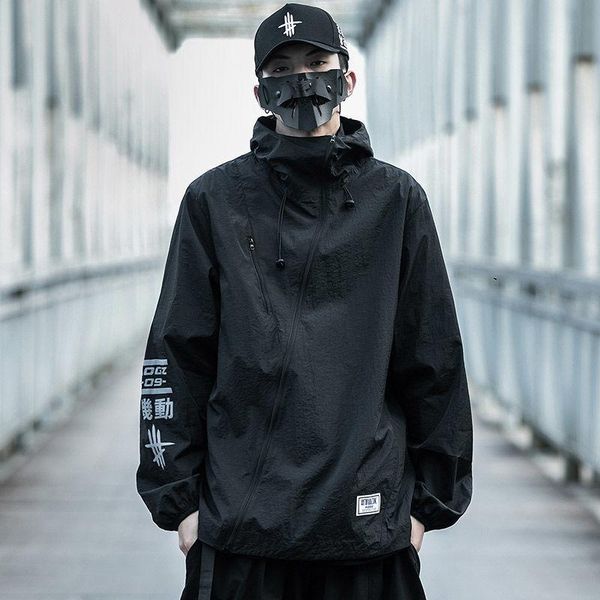 men's jackets 2021 fashion functional wind jacket hooded zipper street style ventilation sun protection coat, Black;brown
men's jackets 2021 fashion functional wind jacket hooded zipper street style ventilation sun protection coat, Black;brown