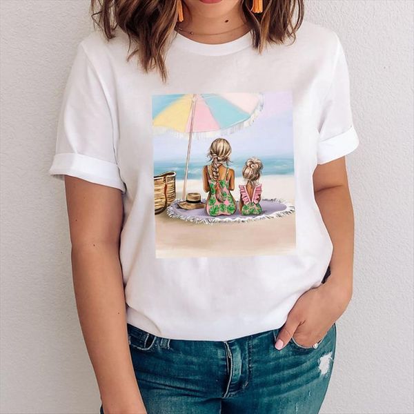 graphic printing cartoon 90s casual women girl daughter mom mama mother clothes clothing tees print female t shirt, White
graphic printing cartoon 90s casual women girl daughter mom mama mother clothes clothing tees print female t shirt, White