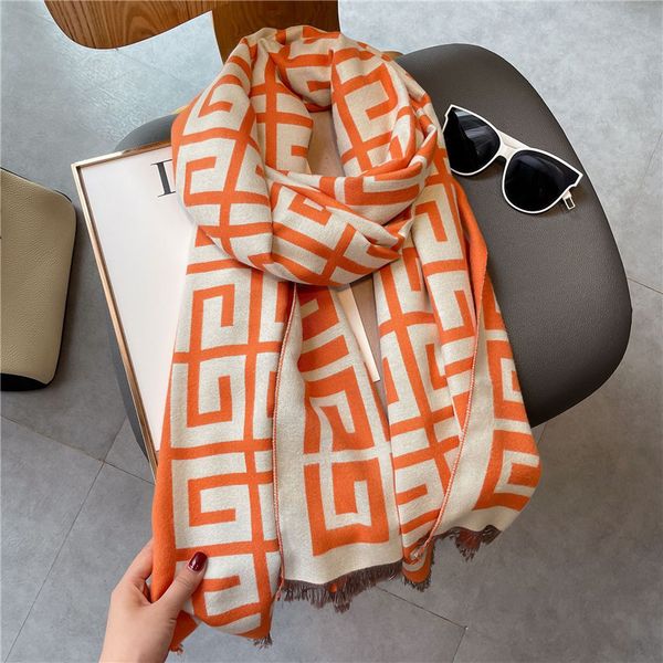 and cashmere like scarf summer air conditioning shawl dual-use double-sided long women's warm neck live broadcast, Blue;gray
and cashmere like scarf summer air conditioning shawl dual-use double-sided long women's warm neck live broadcast, Blue;gray