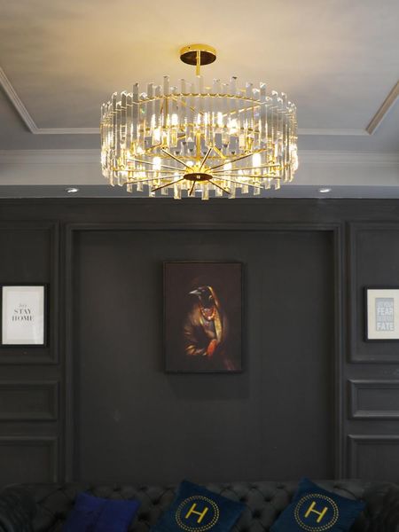 light luxury crystal living room chandelier bedroom lamp simple atmosphere restaurant post-modern pendant lamps
light luxury crystal living room chandelier bedroom lamp simple atmosphere restaurant post-modern pendant lamps