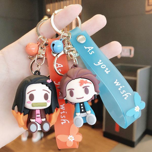 kimetsu no yaiba keychain man kamado nezuko pvc key chain women cute couples keyring creative fashion metal for pants porte clef, Slivery;golden
kimetsu no yaiba keychain man kamado nezuko pvc key chain women cute couples keyring creative fashion metal for pants porte clef, Slivery;golden