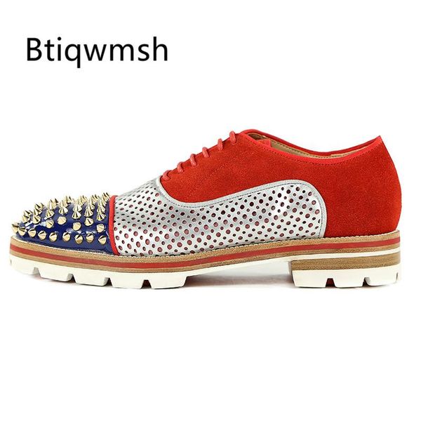 dress shoes red suede spiked men pointed toe rivet tassel lace up thick bottom flat for leather loafer, Black
dress shoes red suede spiked men pointed toe rivet tassel lace up thick bottom flat for leather loafer, Black