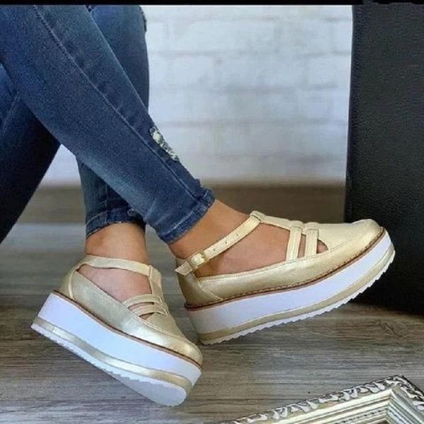 summer women flat platform sandals gladiator buckle strap brogue ladies shoes round toe hollow out casual female pumps, Black
summer women flat platform sandals gladiator buckle strap brogue ladies shoes round toe hollow out casual female pumps, Black