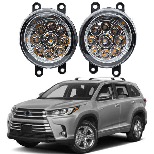 2pcs car fog light led drl h11 12v styling for toyota highlander 3.3l v6 electric/gas 2008 2009 2010
2pcs car fog light led drl h11 12v styling for toyota highlander 3.3l v6 electric/gas 2008 2009 2010