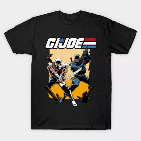 GI Joe Arashikage Masters Warriors Movie Comic Mahsup Black T-Shirt S-6XL, White;black
GI Joe Arashikage Masters Warriors Movie Comic Mahsup Black T-Shirt S-6XL, White;black