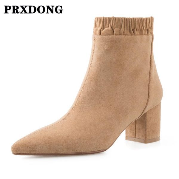 boots elegant concise women ankle fashion autumn winter high heels shoes woman pointed toe pleated zipper short 34-43, Black
boots elegant concise women ankle fashion autumn winter high heels shoes woman pointed toe pleated zipper short 34-43, Black