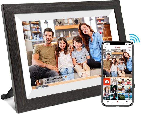 digital po frames po wifi frame 10.1 inch ips touch screen, built-in 16gb storage, auto-rotate, share pos/videos instantly via app
digital po frames po wifi frame 10.1 inch ips touch screen, built-in 16gb storage, auto-rotate, share pos/videos instantly via app