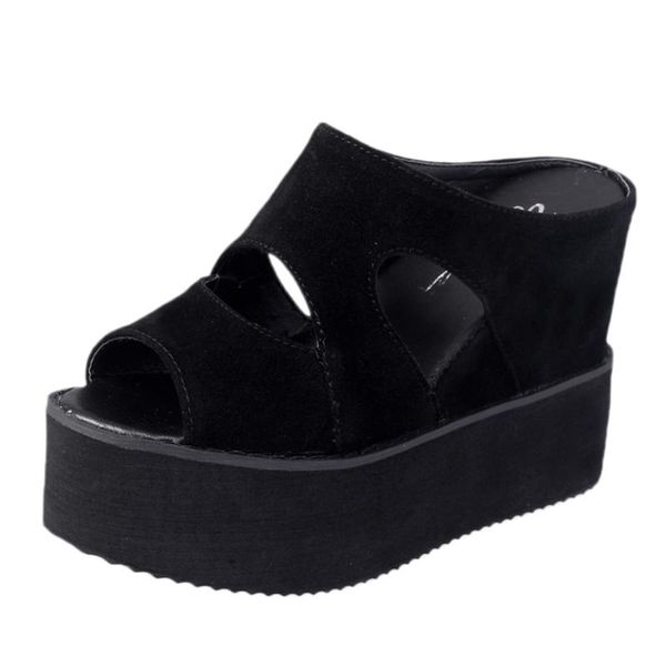 sandals summer 2021 women slippers shoes ladies casual non-slip wedges thick bottom female fish mouth #1220, Black
sandals summer 2021 women slippers shoes ladies casual non-slip wedges thick bottom female fish mouth #1220, Black