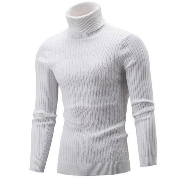 men's sweaters fashion men turtleneck solid color long sleeve knitted sweater pullover winter clothes for, White;black
men's sweaters fashion men turtleneck solid color long sleeve knitted sweater pullover winter clothes for, White;black