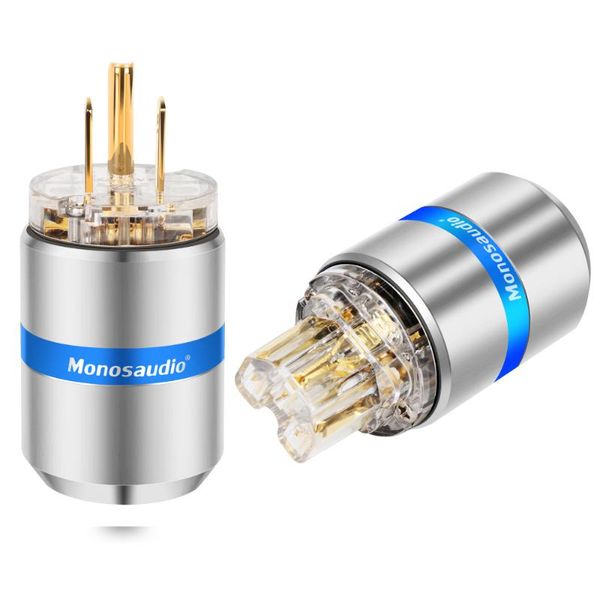 smart power plugs monosaudio m107g/f107g high clear 24k gold plated pure copper us ac plug connector hifi audio diy supply cable
smart power plugs monosaudio m107g/f107g high clear 24k gold plated pure copper us ac plug connector hifi audio diy supply cable