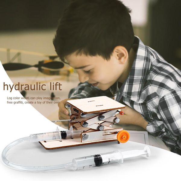 kids diy science toy hydraulic lift table games educational scientific experiment toy for children
kids diy science toy hydraulic lift table games educational scientific experiment toy for children
