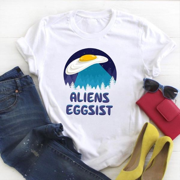 funny ufo printed space 90s womens t shirt cartoon summer tee clothes graphic, White
funny ufo printed space 90s womens t shirt cartoon summer tee clothes graphic, White
