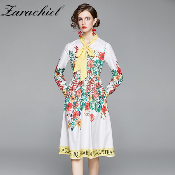 women sweet position letter floral print shirt ladies autumn long sleeve yellow bow collar vestidos chic female midi dress 210416, Black;gray
women sweet position letter floral print shirt ladies autumn long sleeve yellow bow collar vestidos chic female midi dress 210416, Black;gray