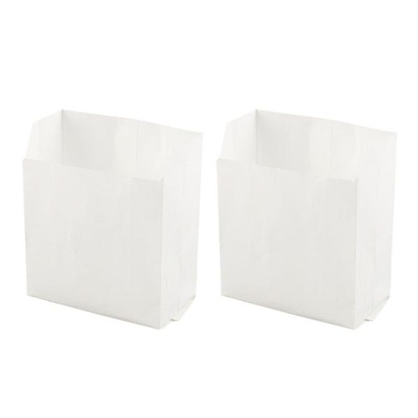 50pcs/set disposable greaseproof paper bag french fries fried chicken packaging bag(white) gift wrap
50pcs/set disposable greaseproof paper bag french fries fried chicken packaging bag(white) gift wrap
