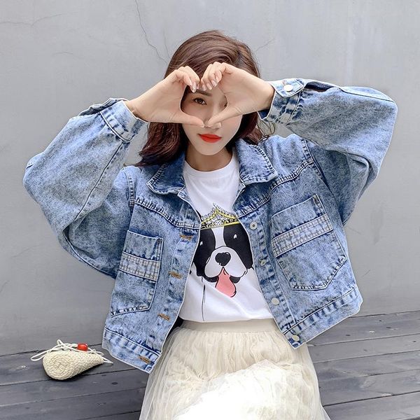jeans jackets coats women 2021 short casual denim coat autumn long sleeve jaqueta feminina chaquetas mujer jacket women's, Black;brown
jeans jackets coats women 2021 short casual denim coat autumn long sleeve jaqueta feminina chaquetas mujer jacket women's, Black;brown