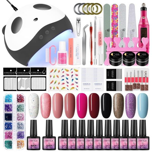 nail art kits 8ml polish gel set with 36w led uv lamp electric drill machine manicure tool supply design decoration pro kit
nail art kits 8ml polish gel set with 36w led uv lamp electric drill machine manicure tool supply design decoration pro kit