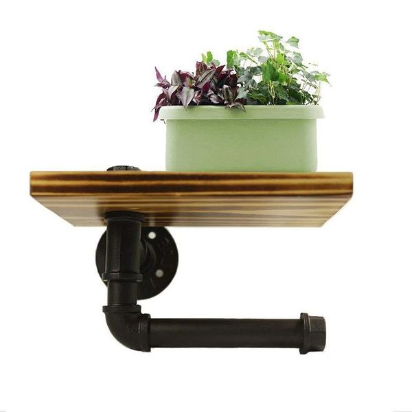 industrial toilet paper holder with wooden shelf metal wall storage pipe tissue roll hanger bathroom shelves
industrial toilet paper holder with wooden shelf metal wall storage pipe tissue roll hanger bathroom shelves