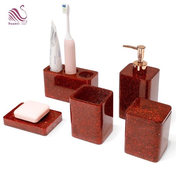 bath accessory set red crystal diamond resin toothbrush holder soap dispenser dish cotton swab bathroom accessories sets
bath accessory set red crystal diamond resin toothbrush holder soap dispenser dish cotton swab bathroom accessories sets