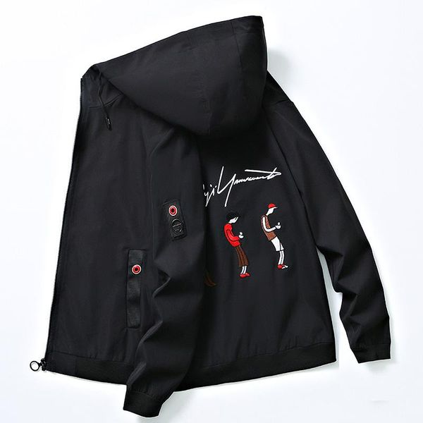men's jackets coat men 2021 spring autumn korean fashion jacket casual handsome embroidered thin coats drop size 4xl, Black;brown
men's jackets coat men 2021 spring autumn korean fashion jacket casual handsome embroidered thin coats drop size 4xl, Black;brown